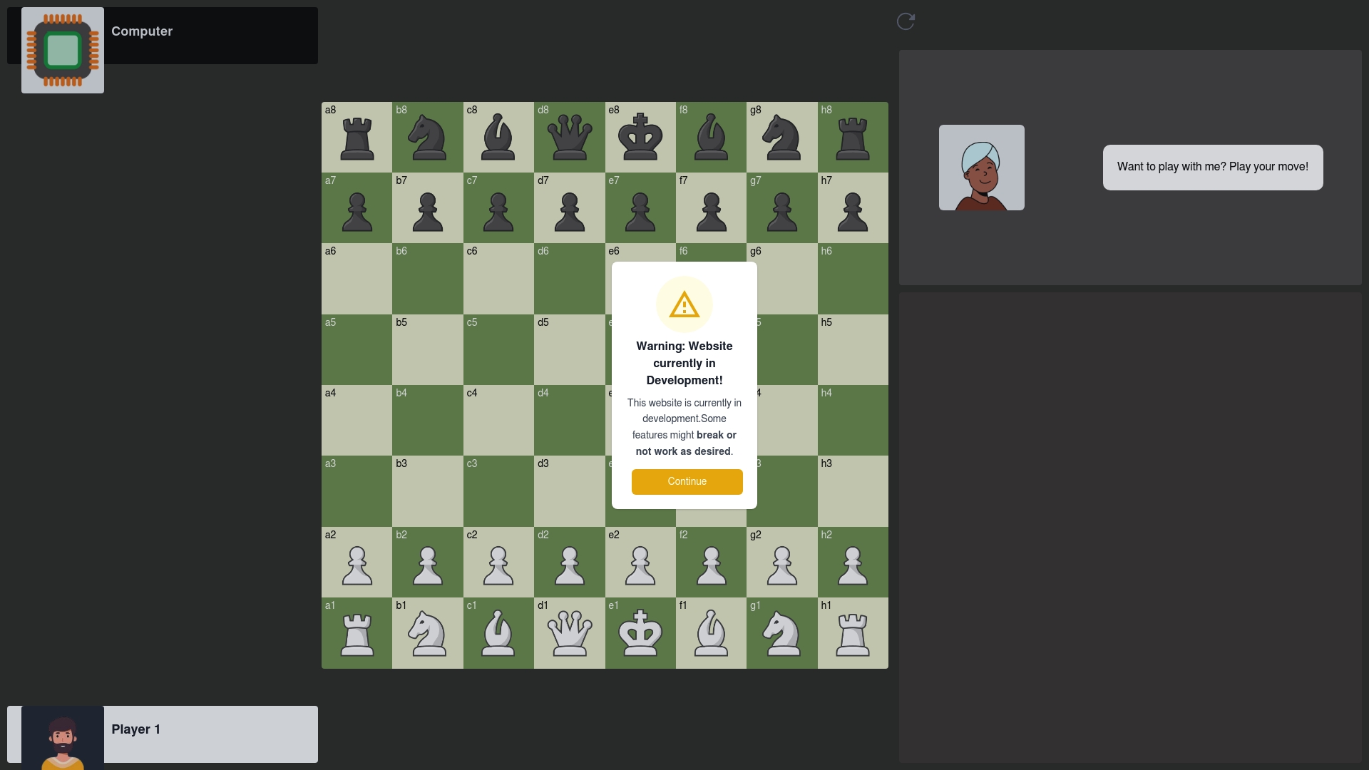 Chess Web App